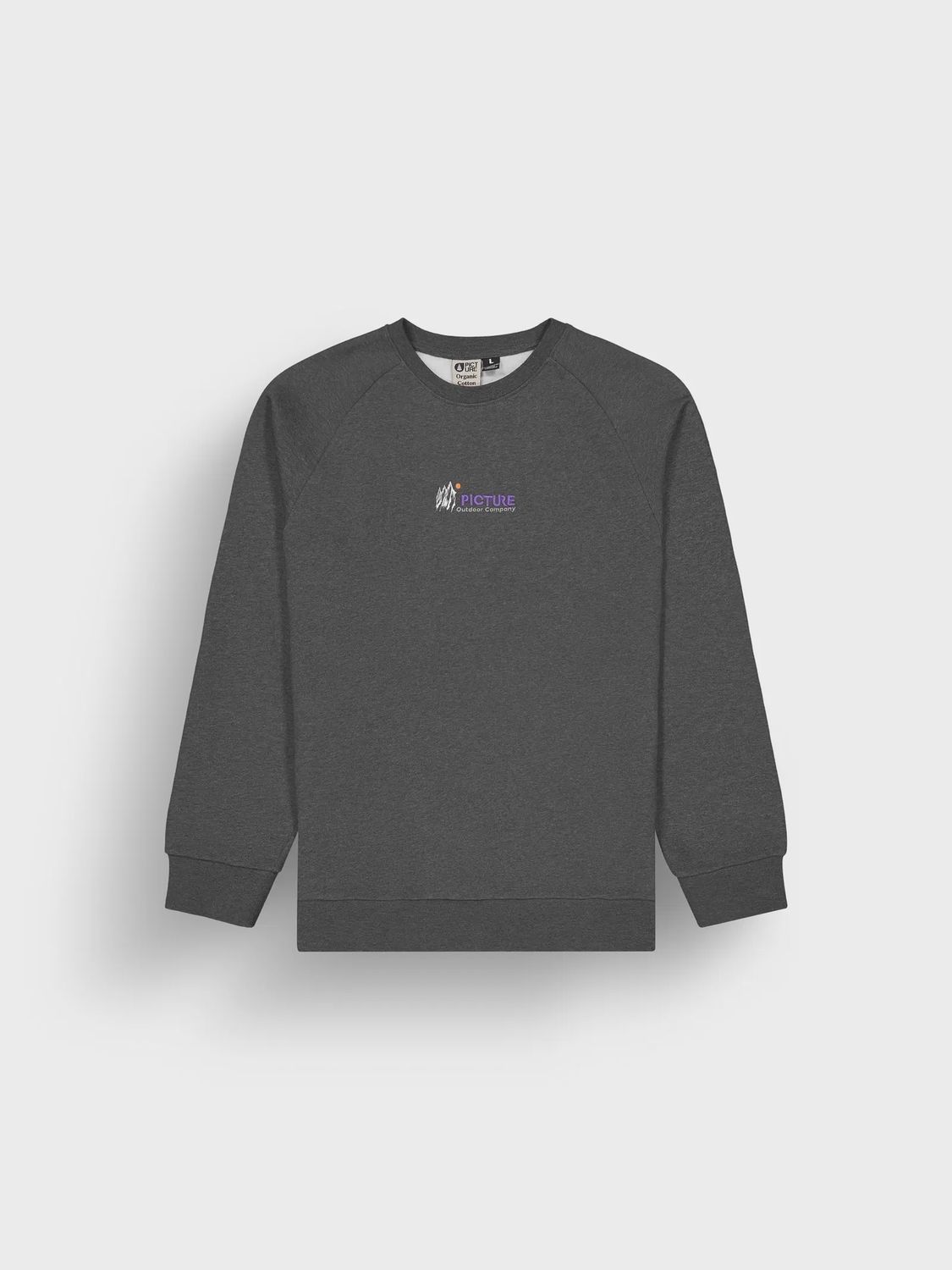 TOANAH CREW, Colour: A Dark Grey Melange, Size: S