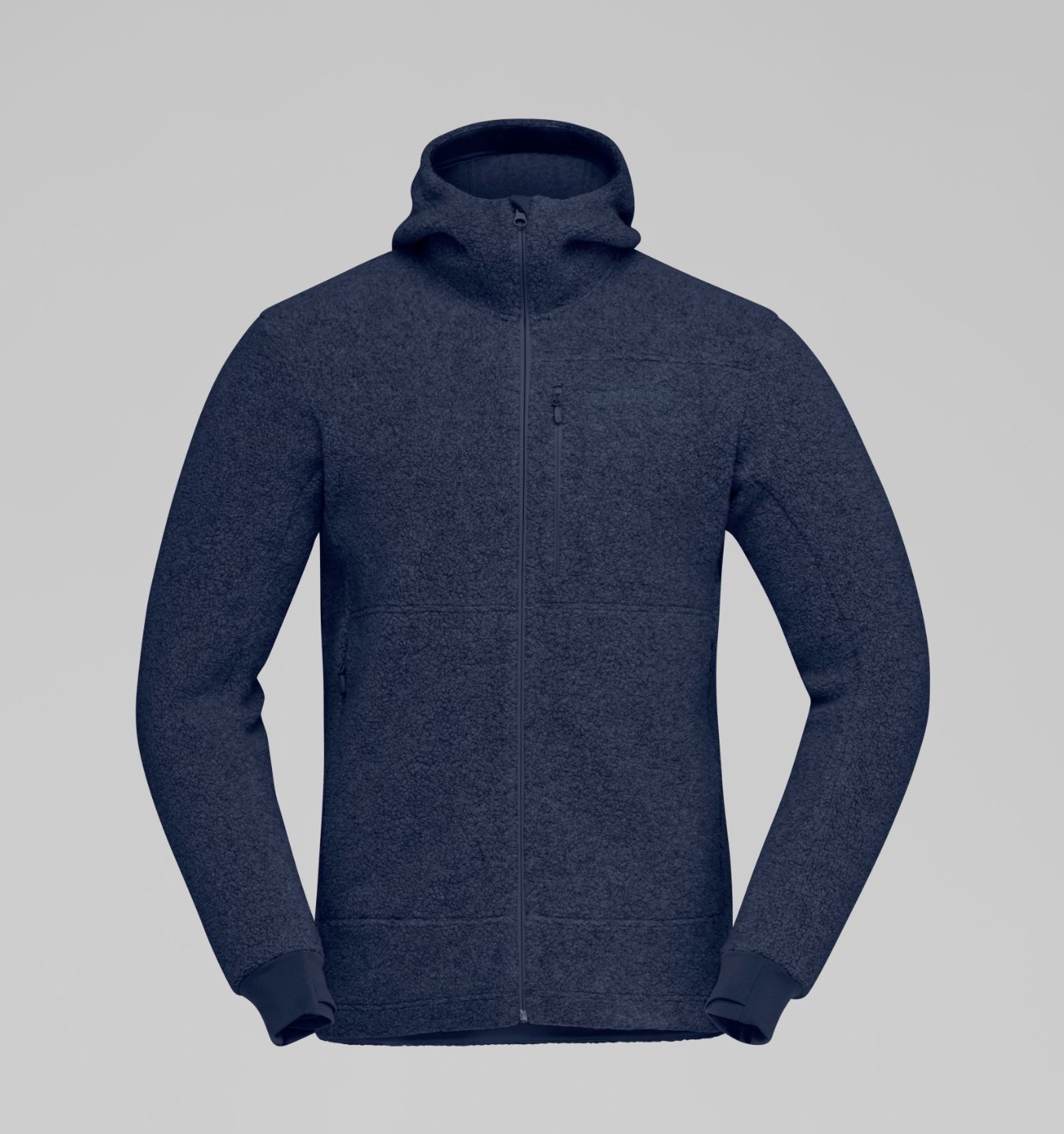 femund warmwool3 Hood, Colour: Indigo Night, Gender: mens, Size: L