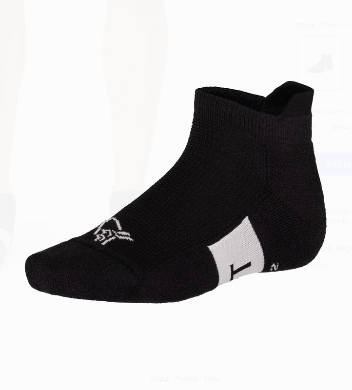 senja light merinoUll short Socks