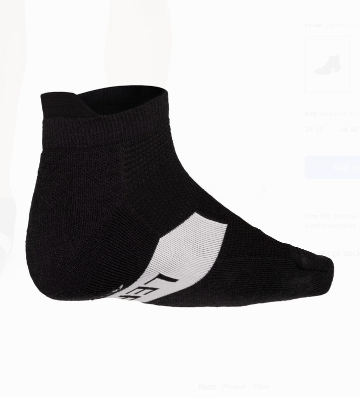 senja light merinoUll short Socks