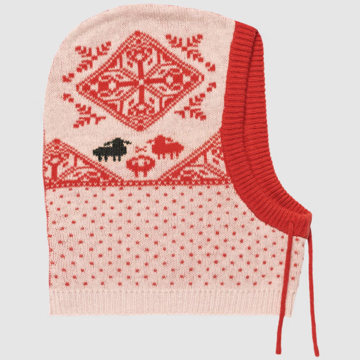 Saga Knit Balaclava, Colour: GUM, Size: OZ