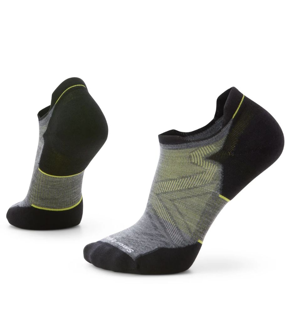 Run Targeted Cushion Low Ankle Socks, Colour: MEDIUM GRAY, Size: S