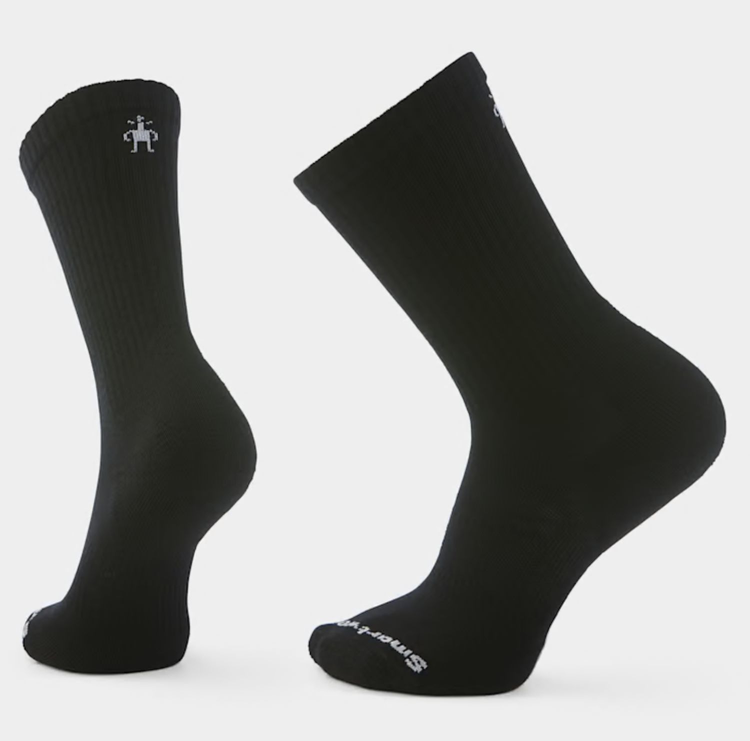 Everyday Athletic Crew Socks, Colour: BLACK, Size: S