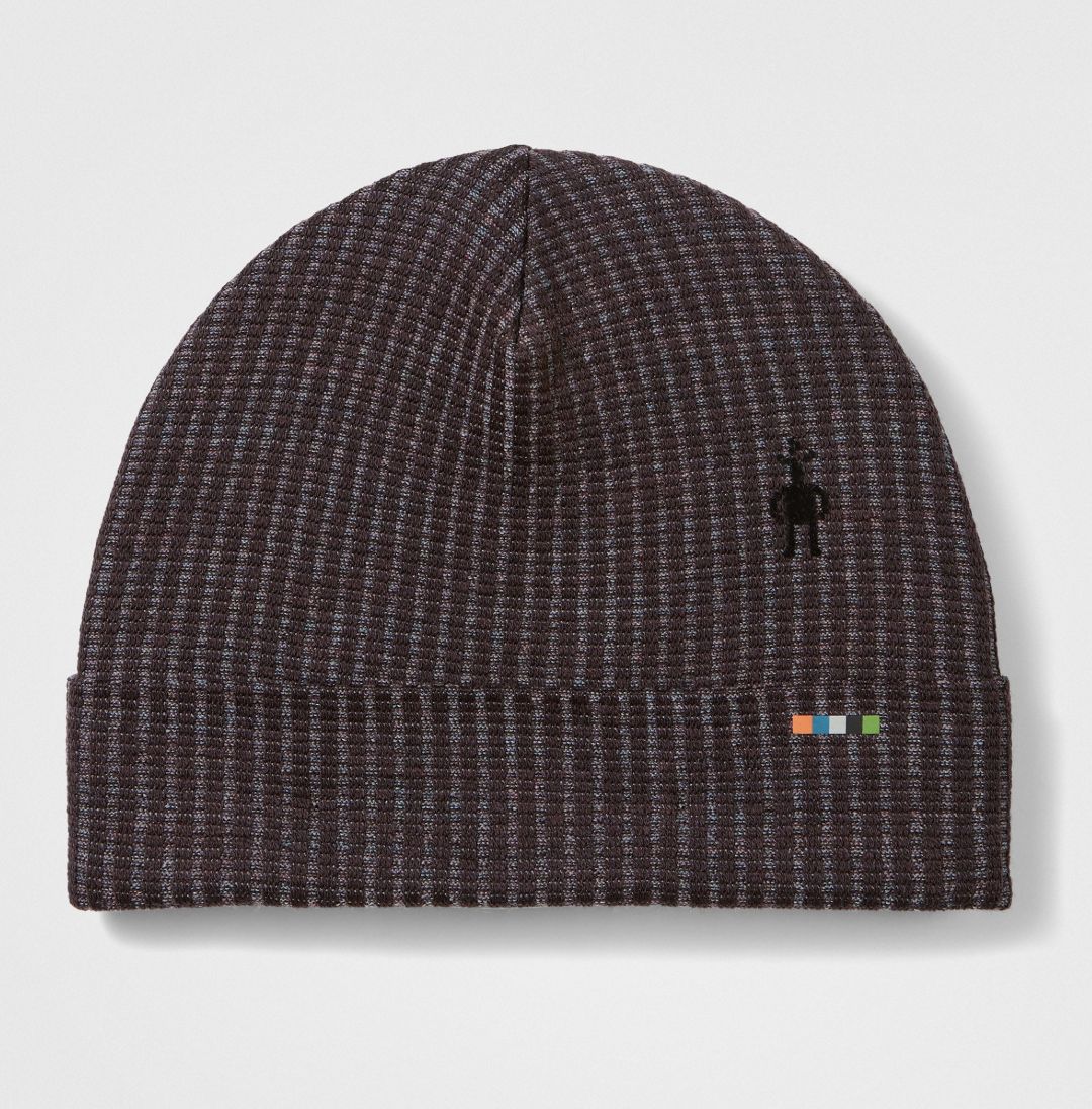 Thermal Merino Rib Beanie, Colour: MINK-CHALK VIOLET HEATHER, Size: 1FM