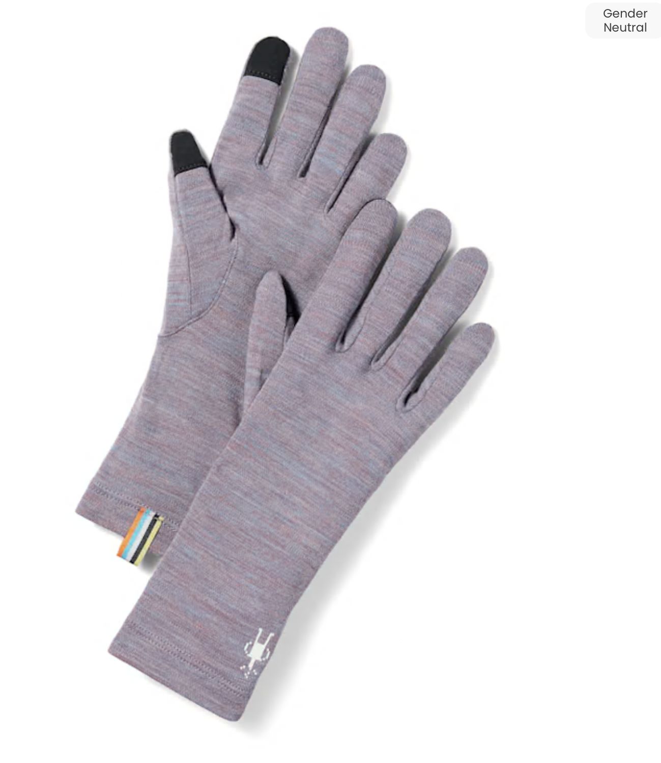 Thermal Merino Glove, Colour: CHALK VIOLET HEATHER, Size: XS
