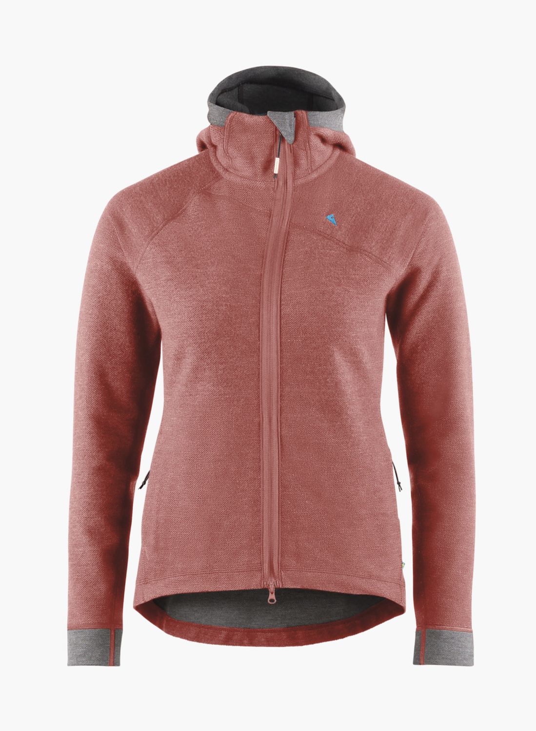 Hödur Hooded Zip W's, Colour: Cherry Wood, Size: S