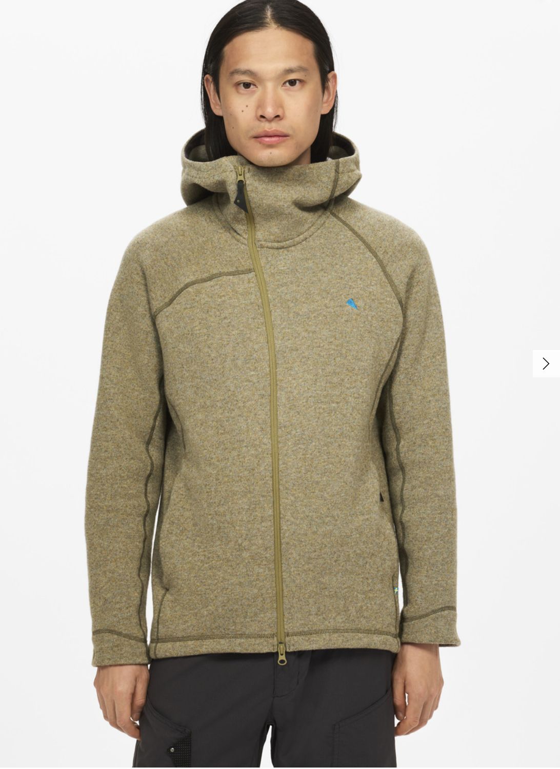 Balder 2.0 Zip Hoodie M's, Colour: Light Olive, Size: M