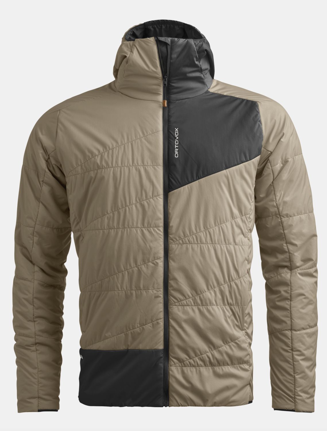 SWISSWOOL PIZ DUAN JACKET M, Colour: GREY SAND, Size: M