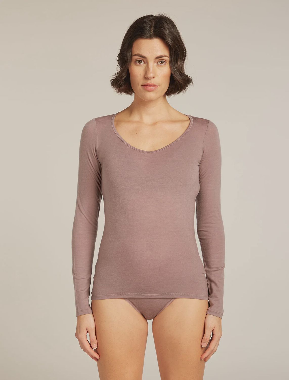 Women Merino 150 Siren LS Sweetheart, Colour: SUMMIT, Size: XSmall