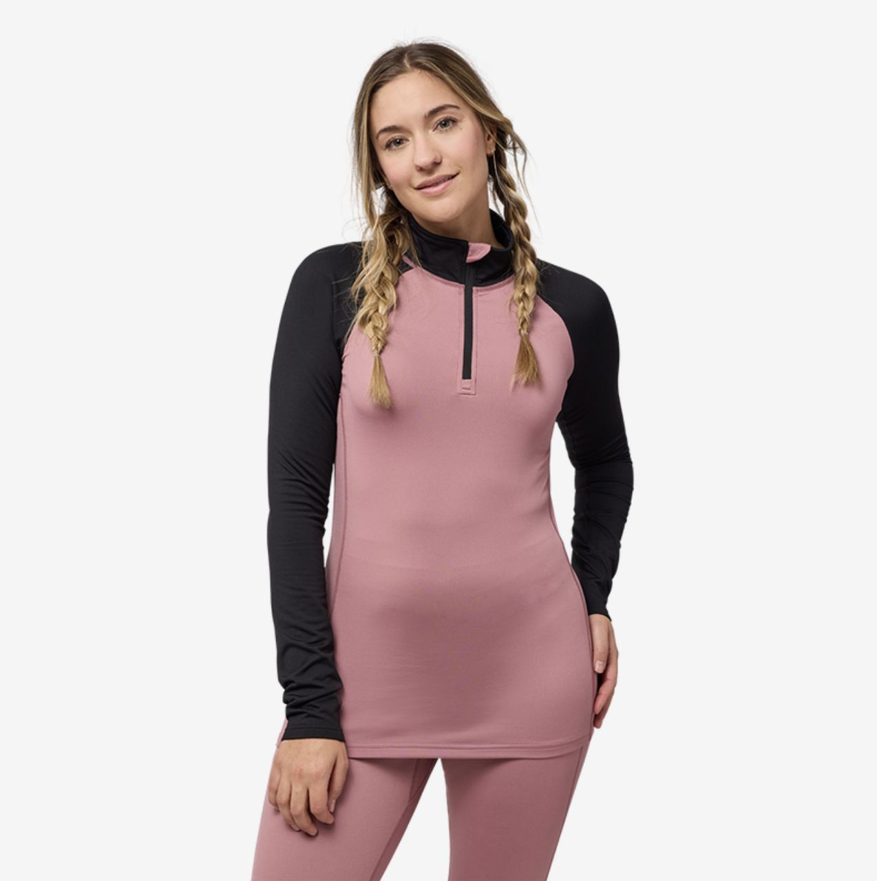 Kombi REDHEAT EXTREME ZIP TOP WOMEN, Colour: Nostalgia Rose, Size: S