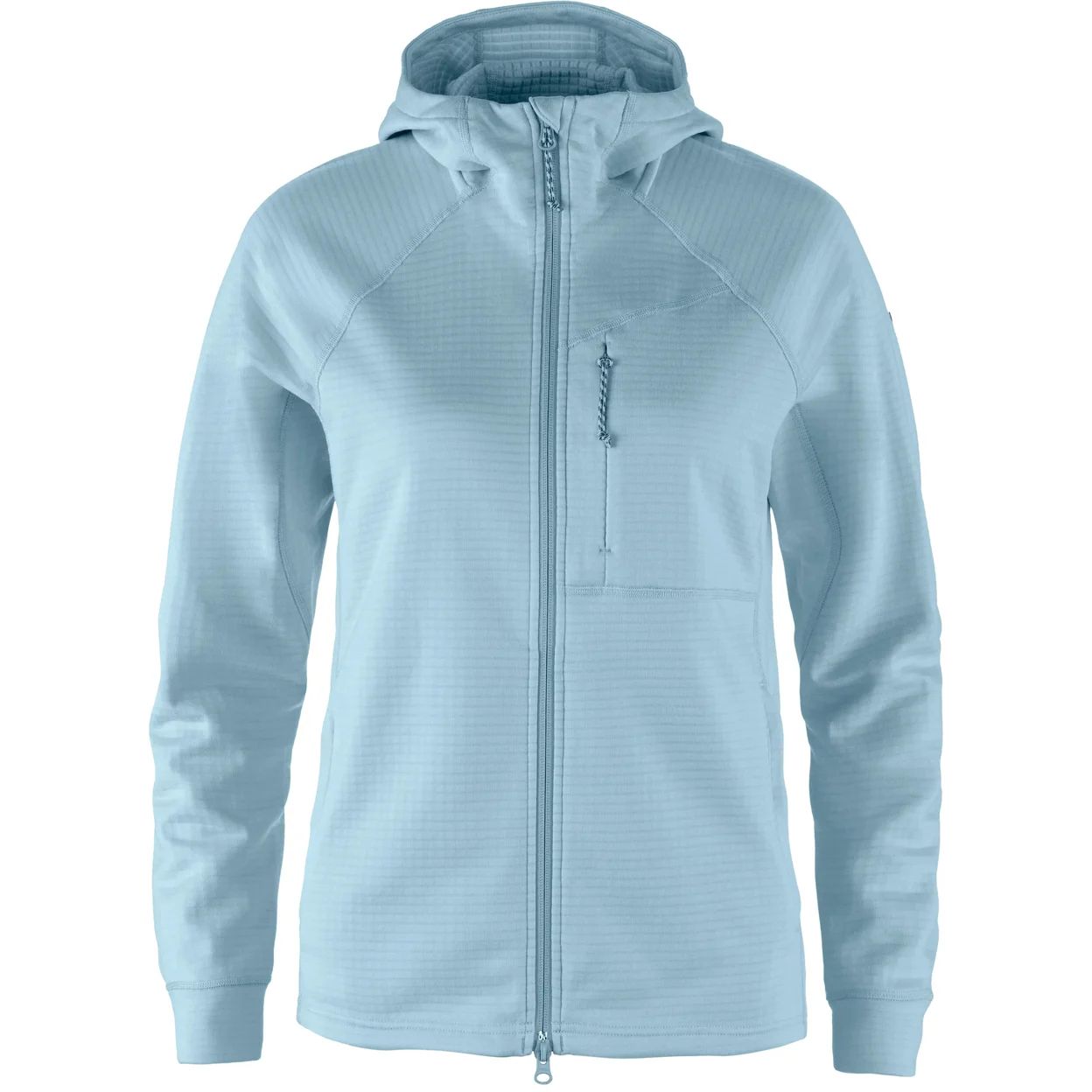 Abisko Grid Fleece Hoodie W, Colour: Breeze Blue, Size: S