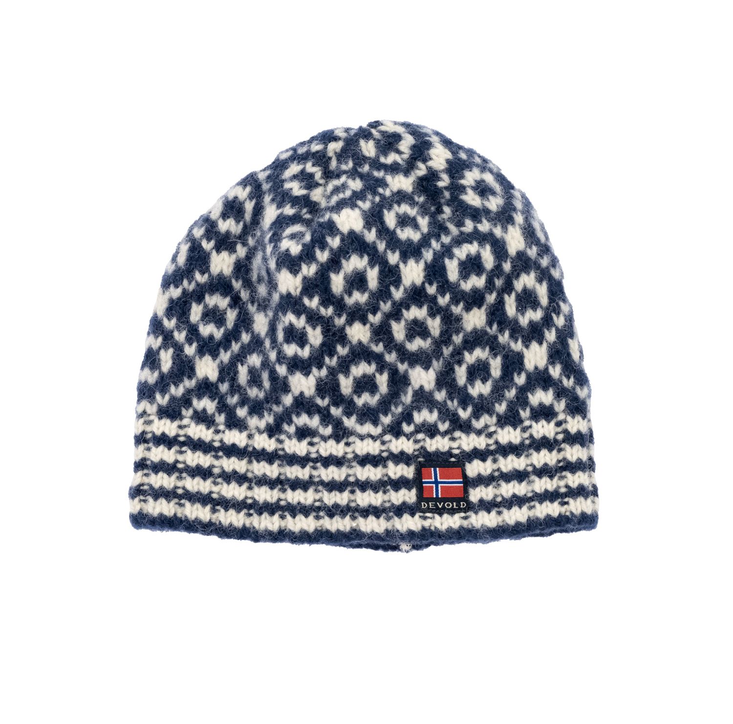 Svalbard Wool Beanie, Colour: Night/Offwhite, Size: 58