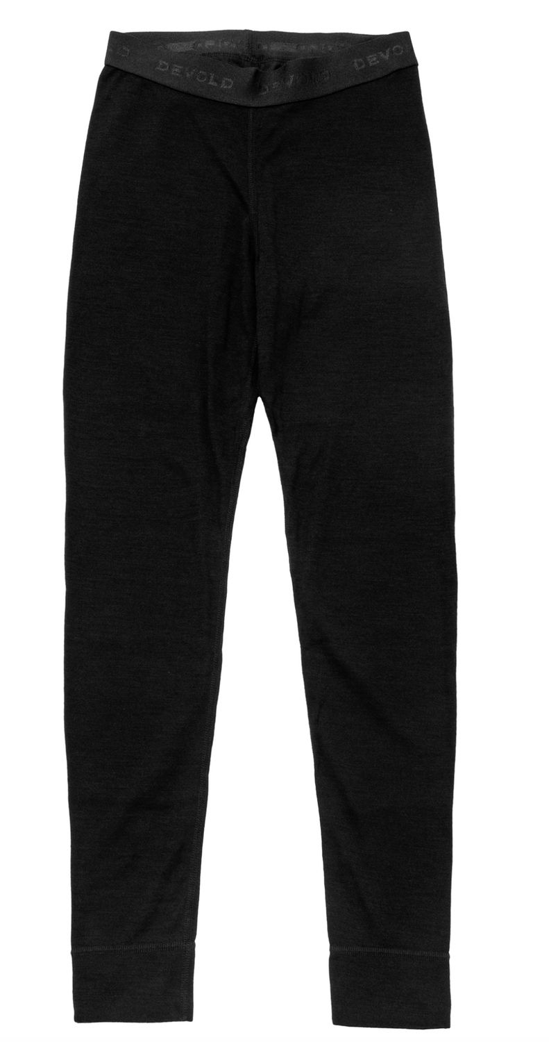 DUO ACTIVE MERINO 205 LONGS WMN, Colour: BLACK, Size: S