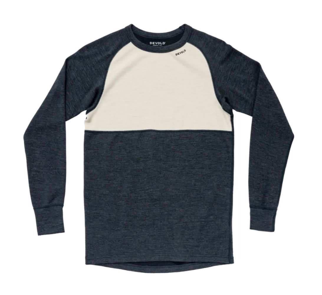 EXPEDITION MERINO SILK SHIRT MAN, Colour: INK/OFFWHITE, Size: S