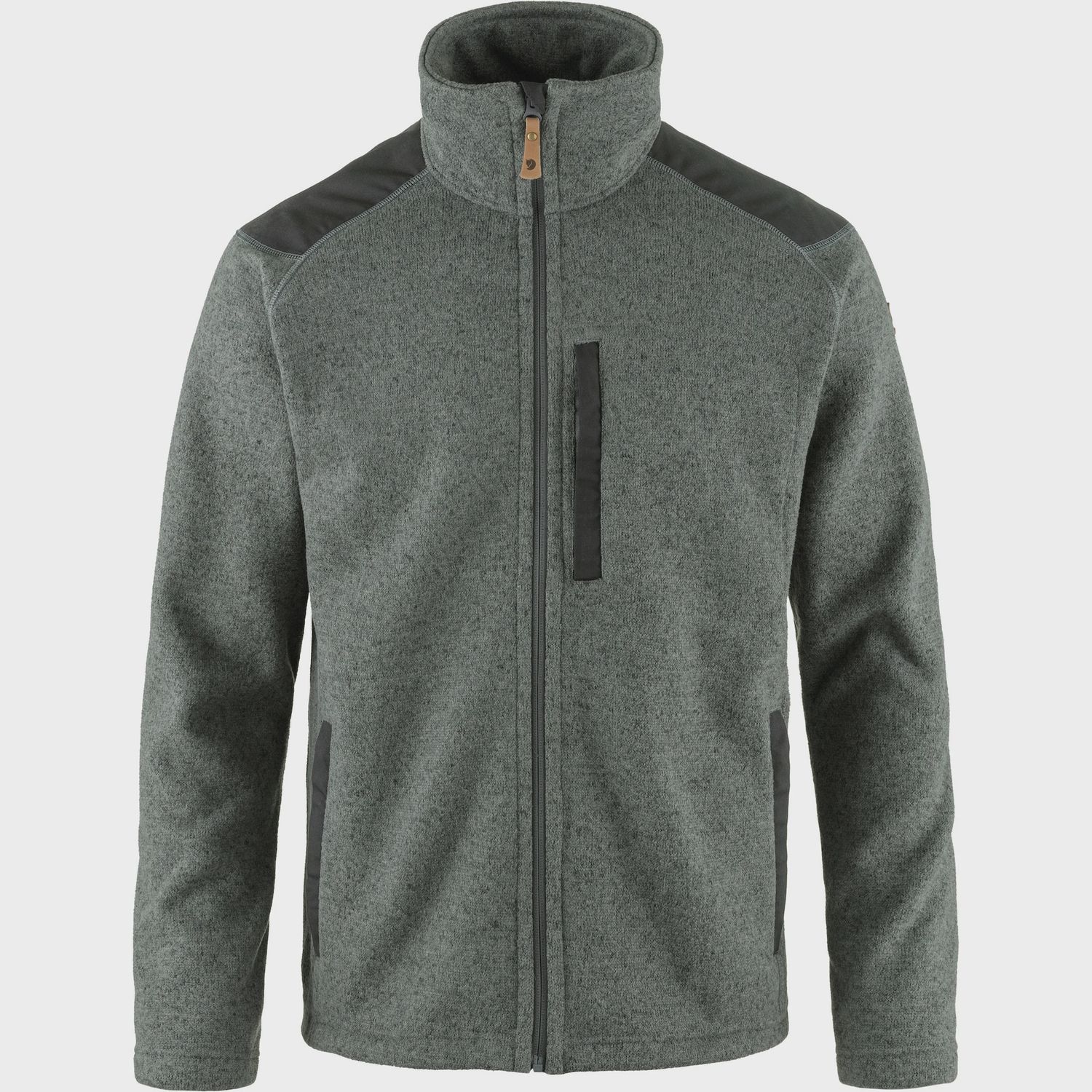 Buck Fleece M, Colour: Grey-Melange, Size: M