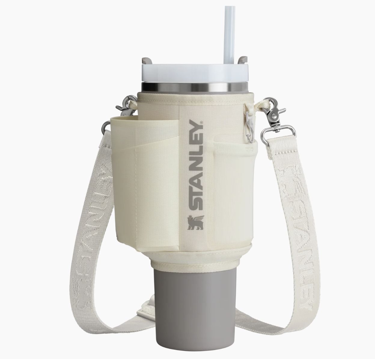 The All Day 40oz Quencher Carry-All, Color: Cream