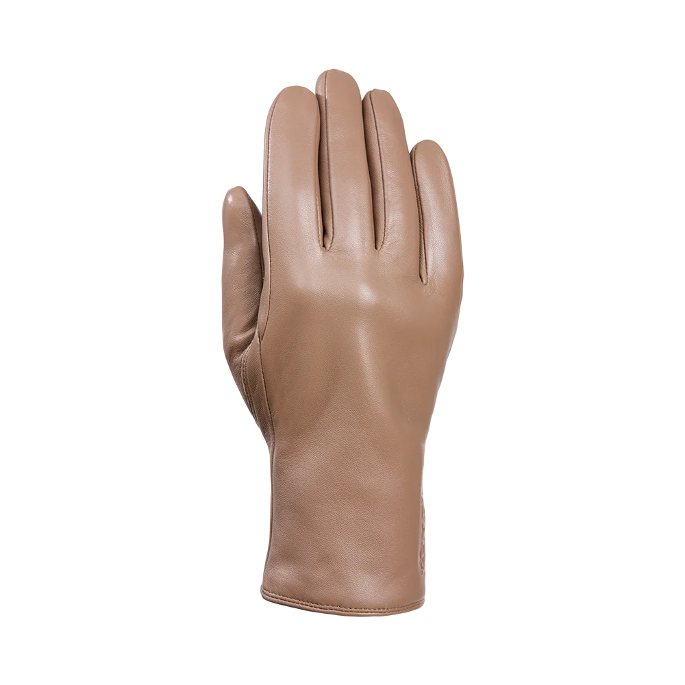 ABBEY WOMEN GLOVE, Colour: BROWN OAK, Size: M