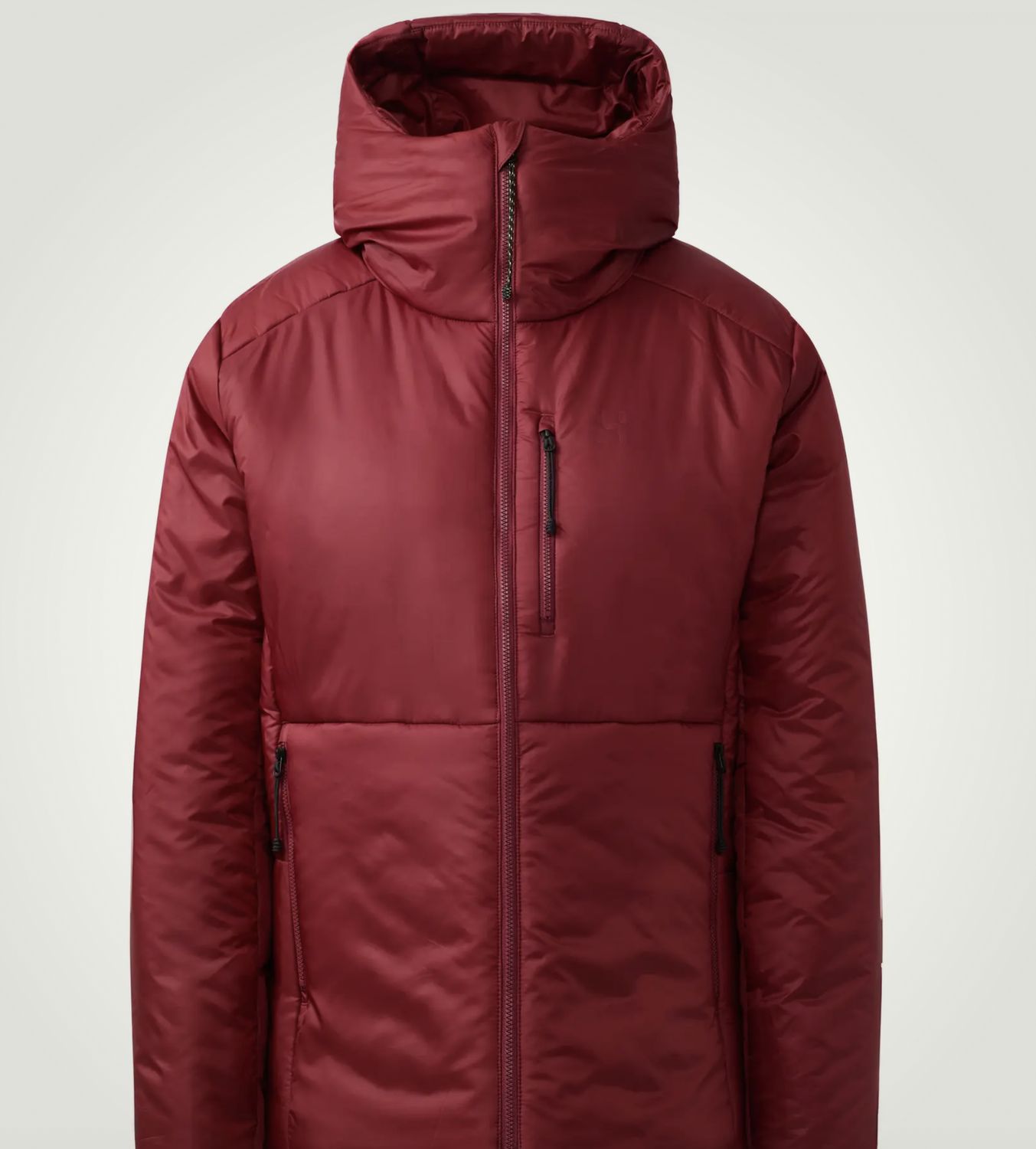 Breeze Mimic Hood Women, Colour: Carmine Red, Size: M