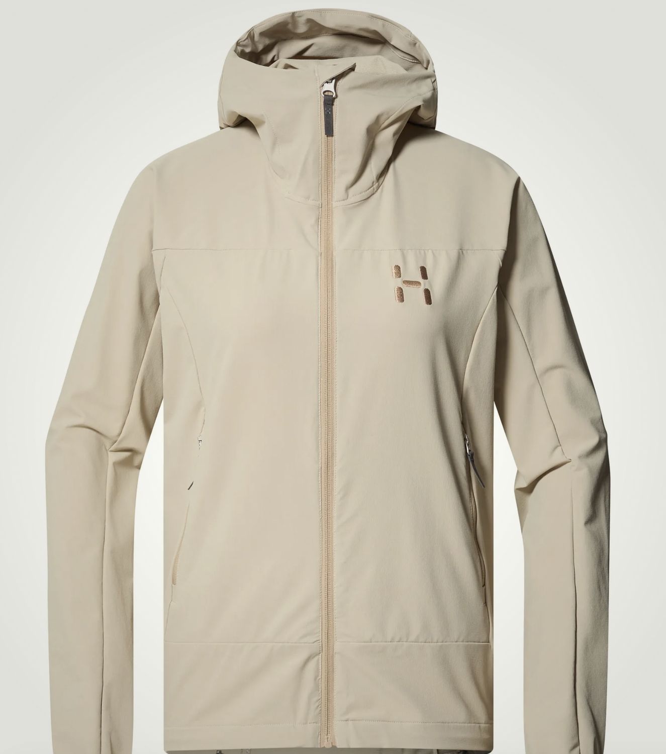 Rosson Softshell Hood Women, Colour: Chalk Beige, Size: M
