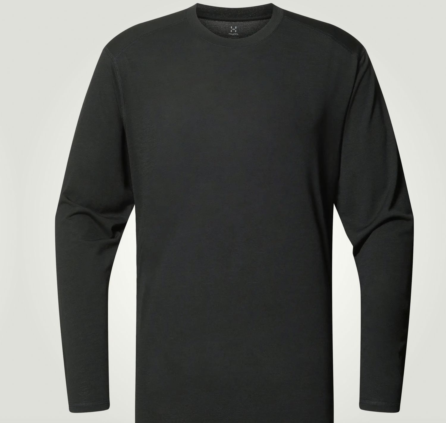 Kaise Wool LS Tee Men, Colour: True Black, Size: M