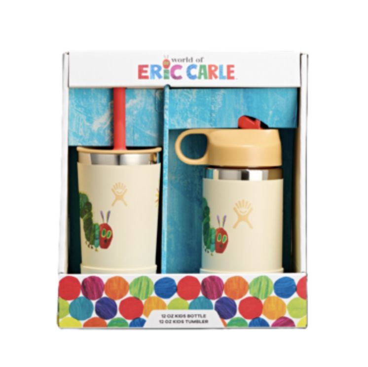 KIDS 12 OZ TUMBLER AND BOTTLE BUNDLE, Colour: HUNGRY CATERPILLAR