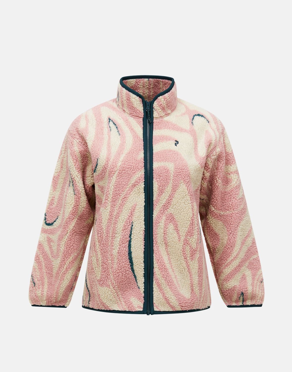 Graphic Pile Jacket Women, Colour: TOPO SWIRL, Size: XS