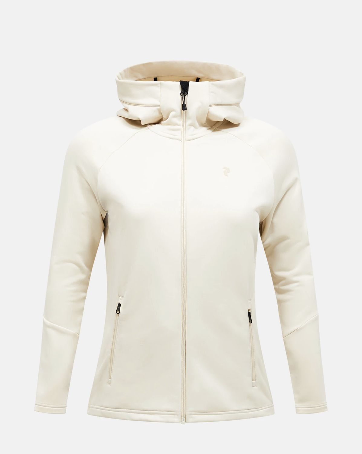 Rider Essentials Midlayer Zip Hood Women, Colour: SAND FOG/SAND FOG, Size: XS