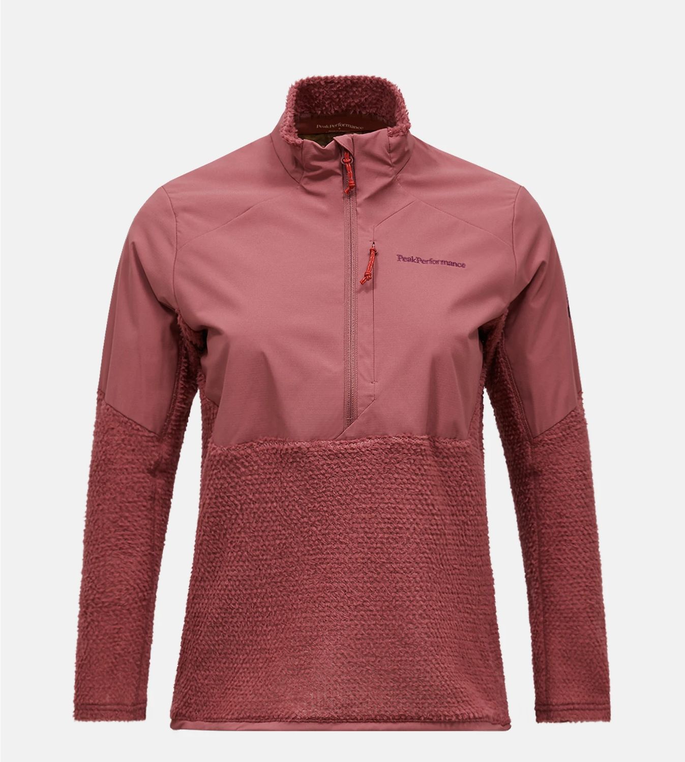 Freelight Polartec® Alpha™ Half Zip Women, Colour: Wild Rouge, Size: S