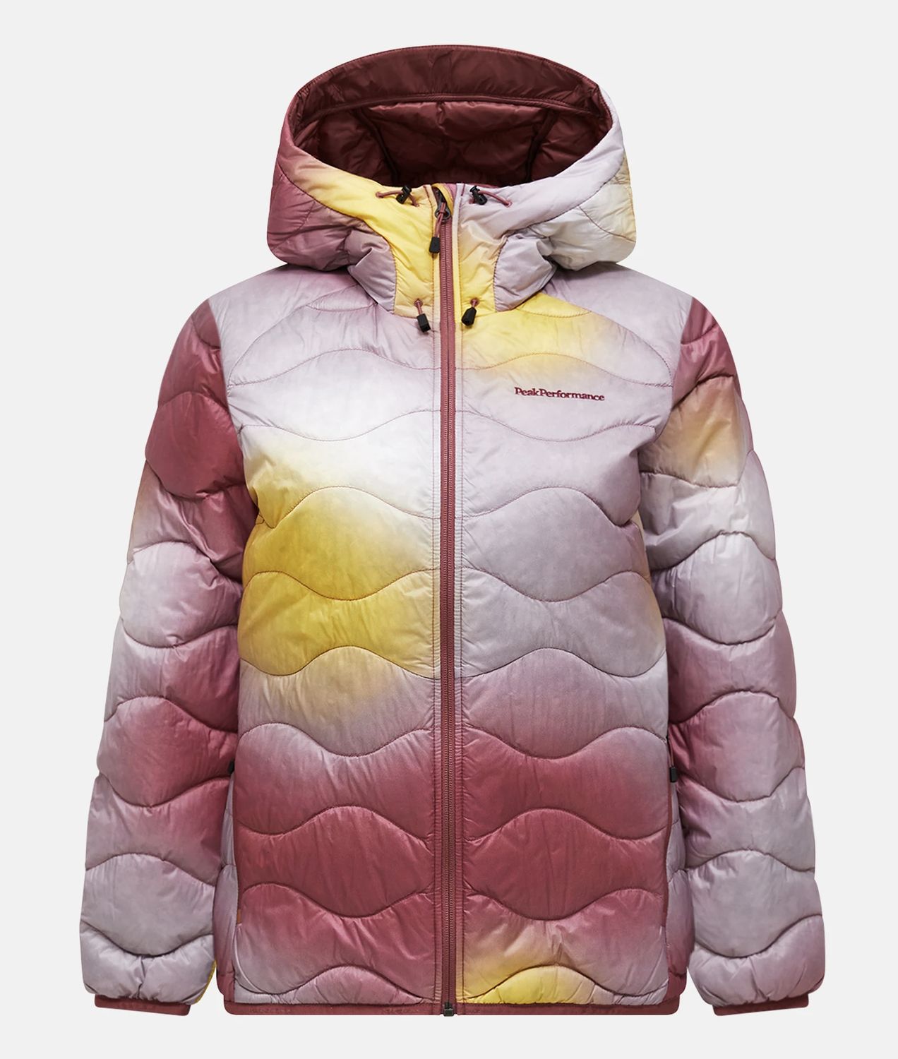 W Helium Down Hood, Colour: AOP, Size: M