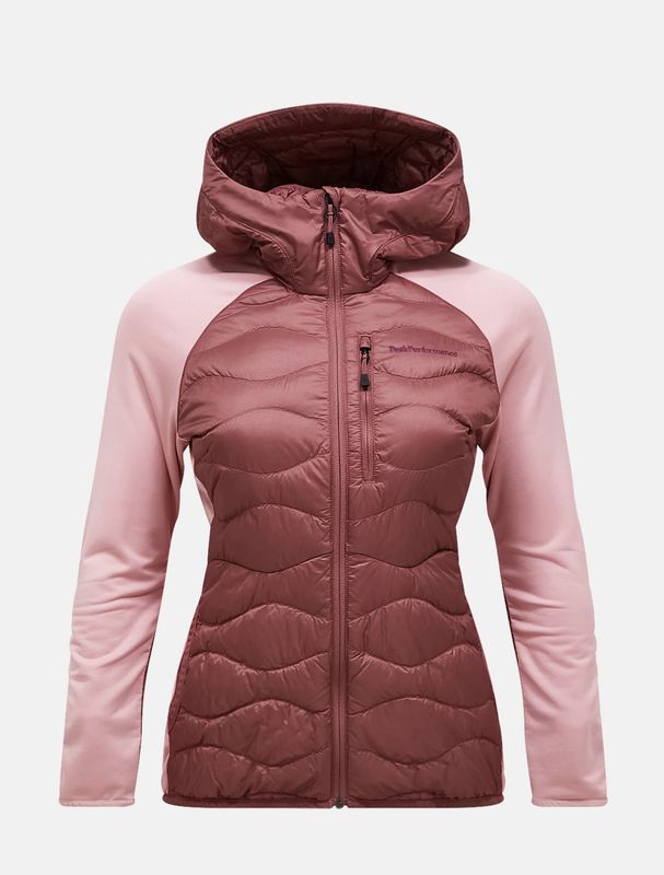 Helium AOP Down Hybrid Hood Women