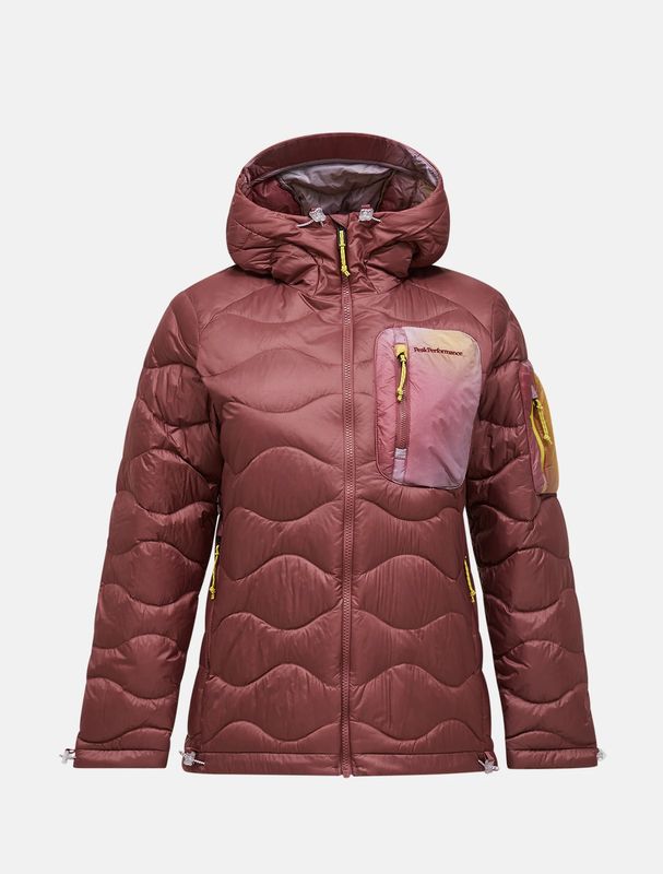 Helium AOP Utility Down Hood Women