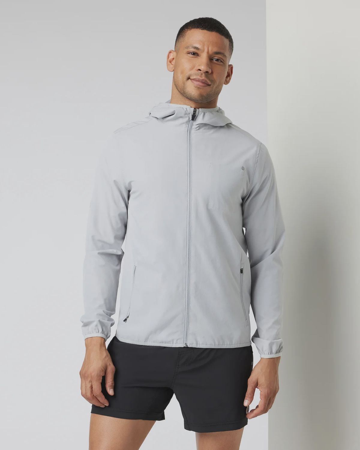 Outdoor Trainer Shell, Colour: Platinum Linen Texture, Size: S