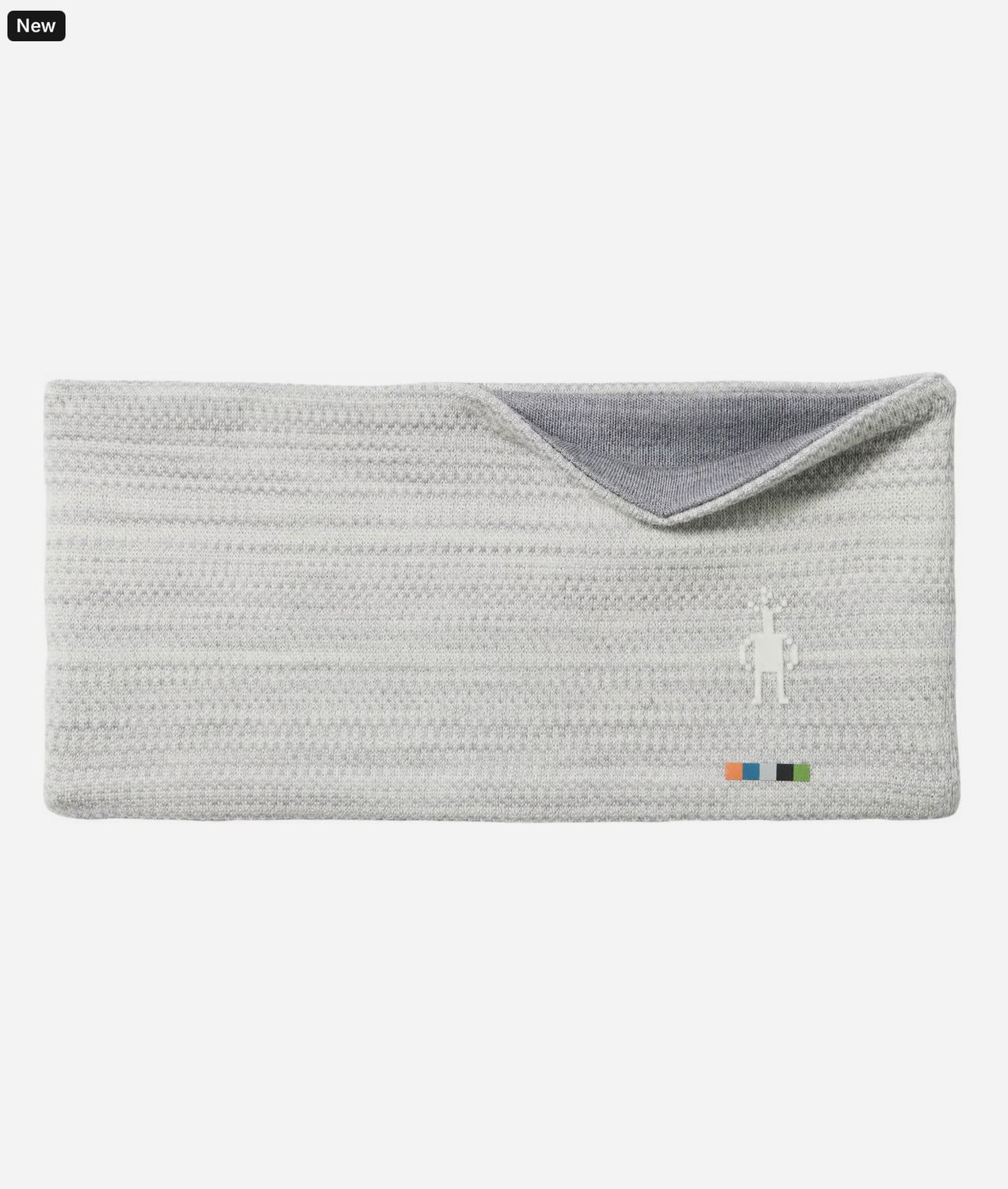 Thermal Merino Reversible Headband, Colour: LIGHT GRAY COLOR SHIFT, Size: 1FM