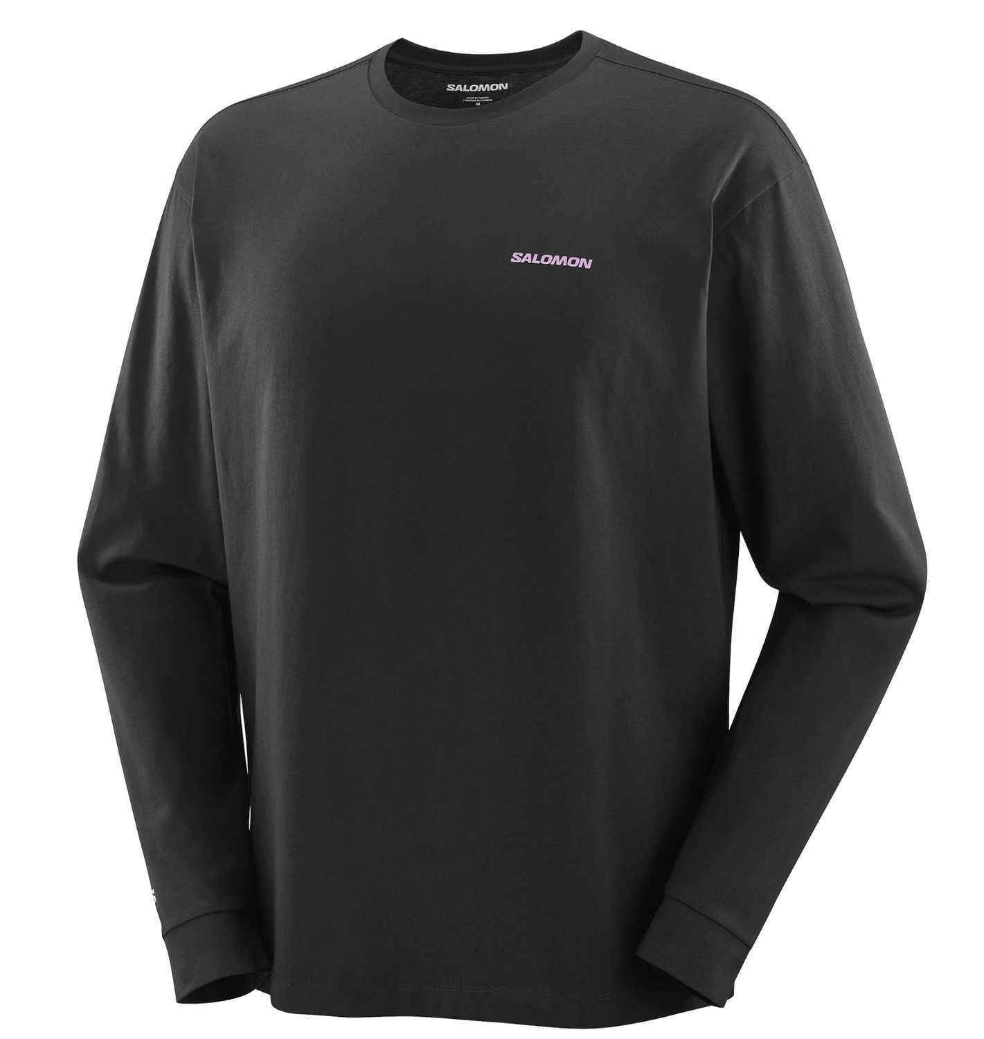 WILD RAYS LS TEE M, Colour: DEEP BLACK, Size: S