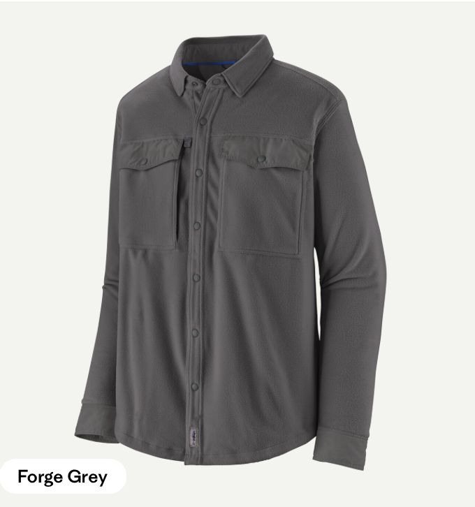 M's L/S Early Rise Snap Shirt M's L/S Early Rise Snap Shirt, Colour: Forge Grey, Size: S