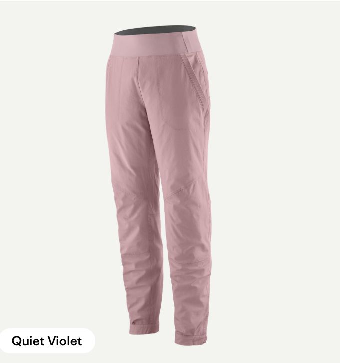W's Caliza Rock Pants - Reg W's Caliza Rock Pants - Reg, Colour: Quiet Violet, Size: 4