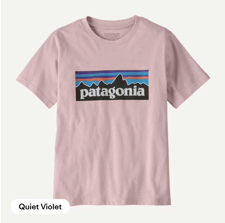 K's P-6 Logo T-Shirt, Colour: Quiet Violet, Size: M