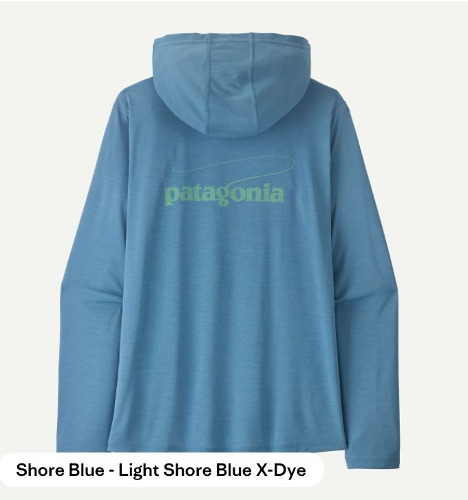 W's Cap Cool Daily Hoody - Casting Logo W's Cap Cool Daily Hoody - Casting Logo, Colour: Shore Blue - Light Shore Blue X-Dye, Size: S