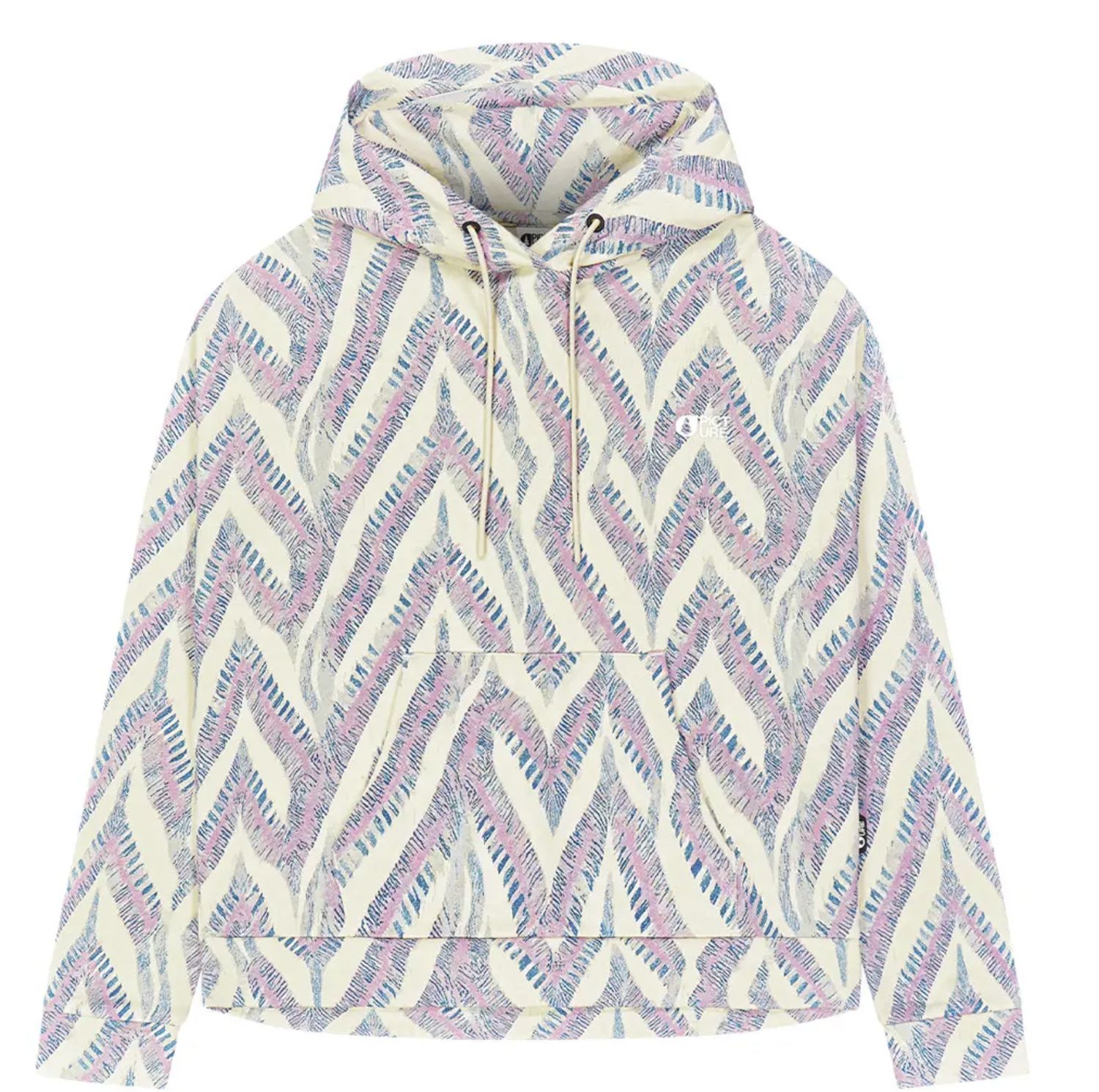 NERIS PRINTED HOODIE, Colour: C Wasania Print, Size: XS