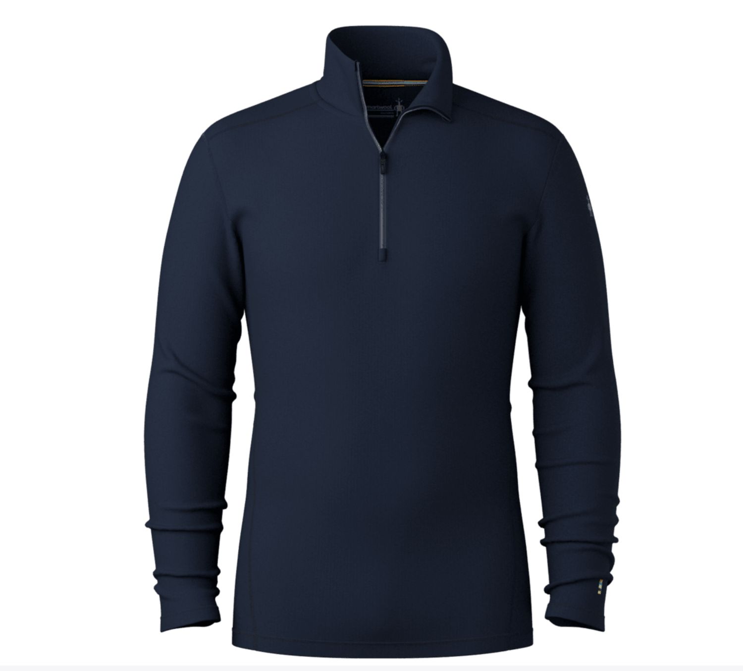 Men's Classic Thermal Merino Base Layer 1/4 Zip Boxed, Colour: DEEP NAVY, Size: M