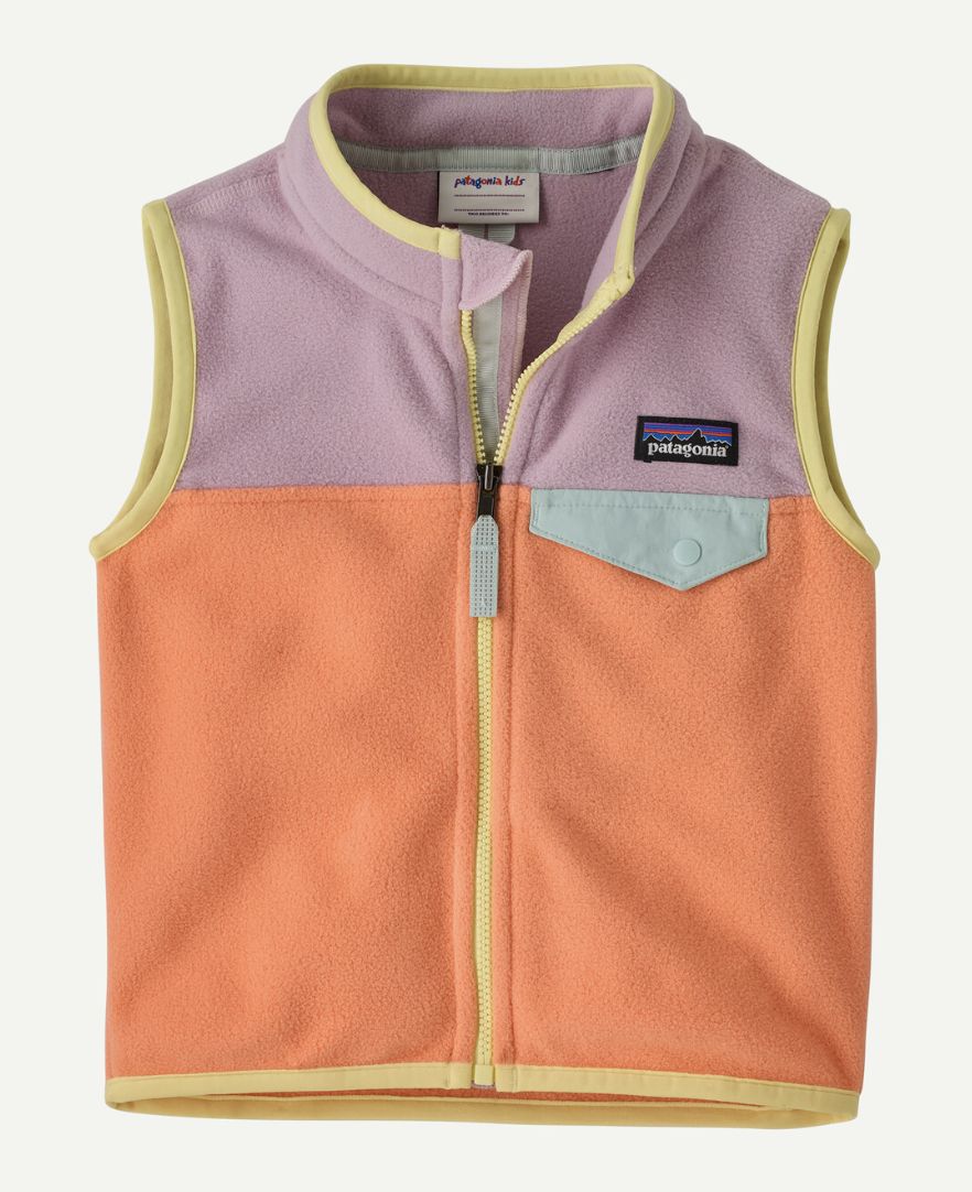Baby Micro D Snap-T Vest, Colour: Peach Sherbet, Size: 2T