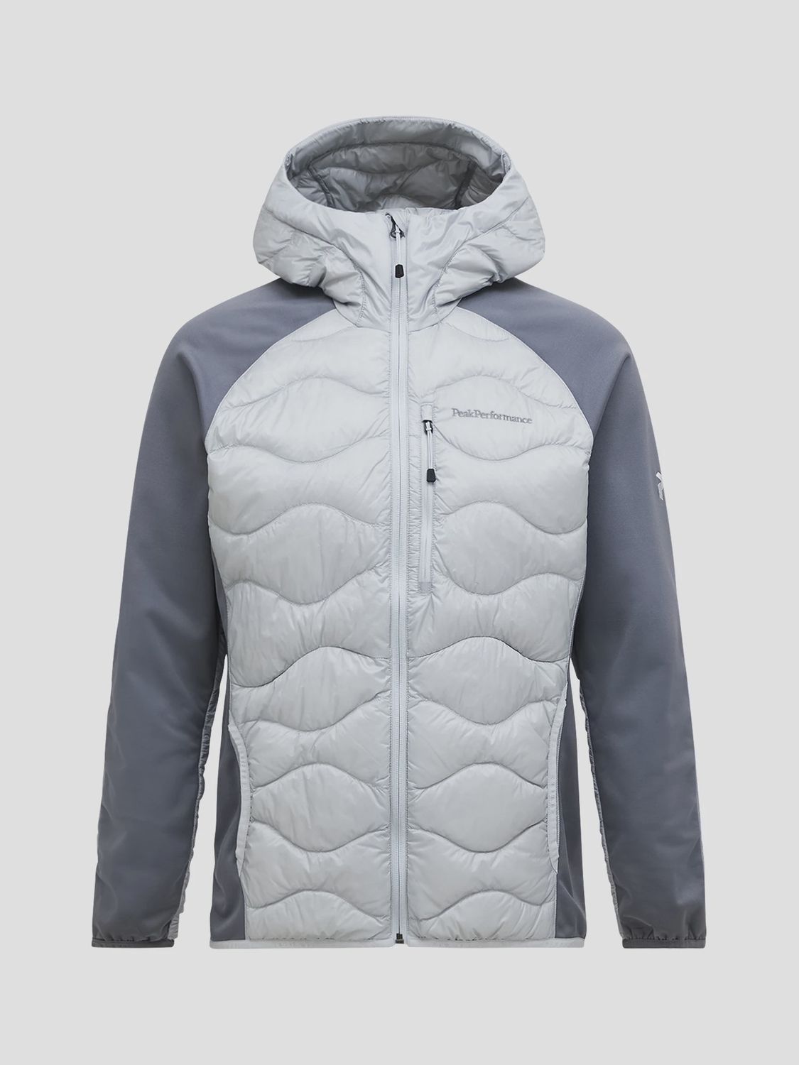 Helium Down Hybrid Hood Men, Colour: Summit Smoke/QUIET GREY, Size: M