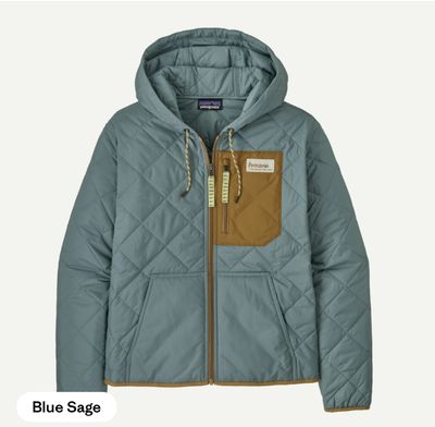 W's Diamond Quilted Bomber Hoody