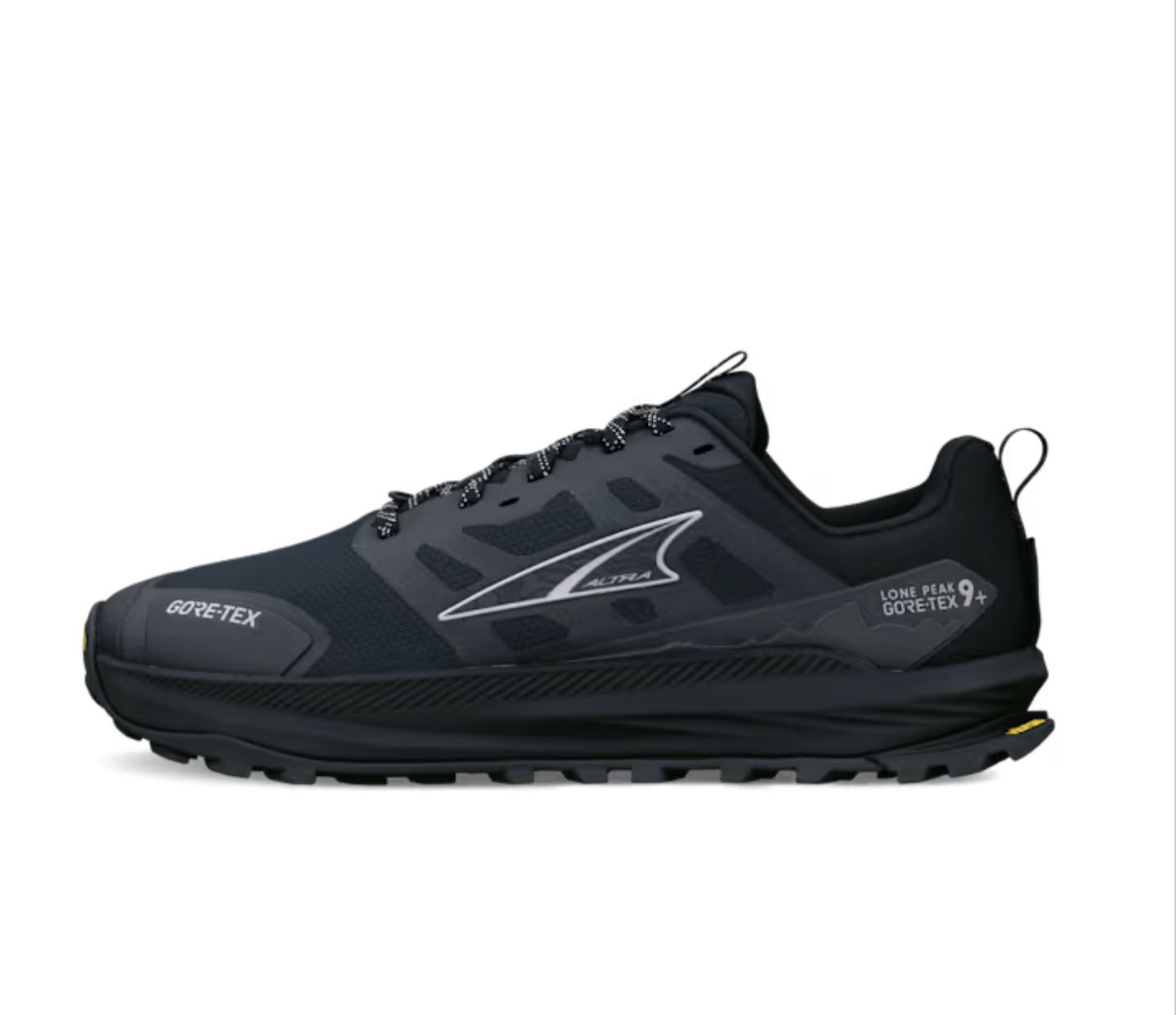 MEN'S LONE PEAK 9+ GTX, Colour: BLACK/BLACK, Size: 7.5