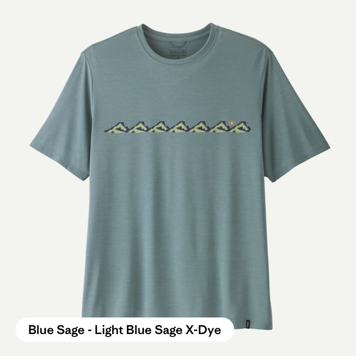 M's Cap Cool Daily Shirt - Trailcheck, Colour: Clement Blue - Light Clement Blue X-Dye, Size: S