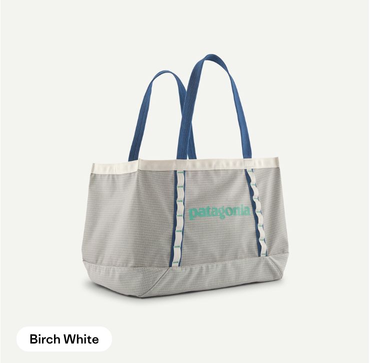 Black Hole Tote 25L, Colour: Birch White, Size: ALL