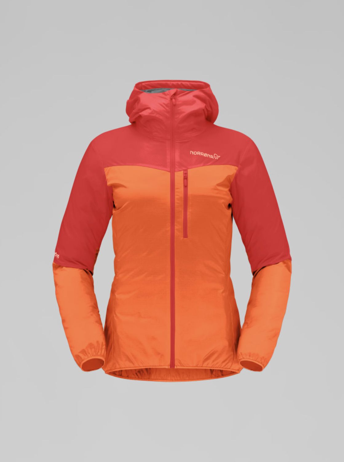 falketind aero60 Zip Hood, Colour: Arednalin, Gender: womens, Size: L