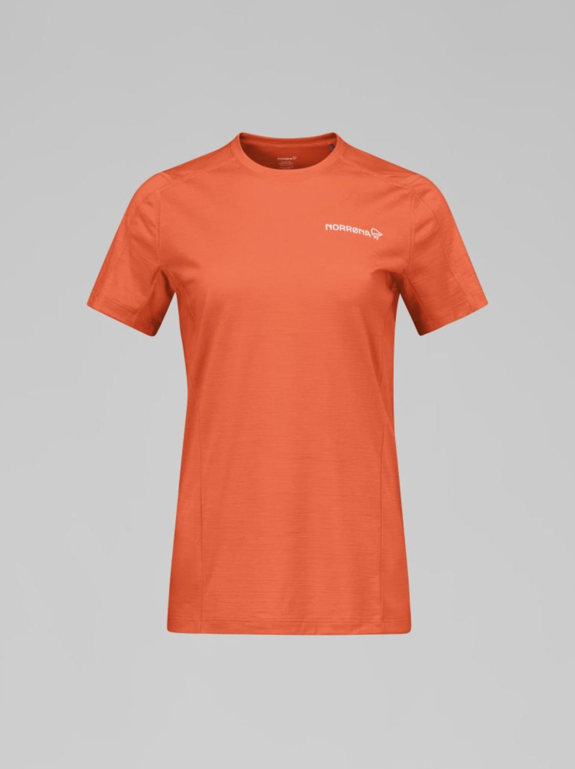 falketind equaliserUll T-shirt, Colour: Paprika, Gender: womens, Size: L