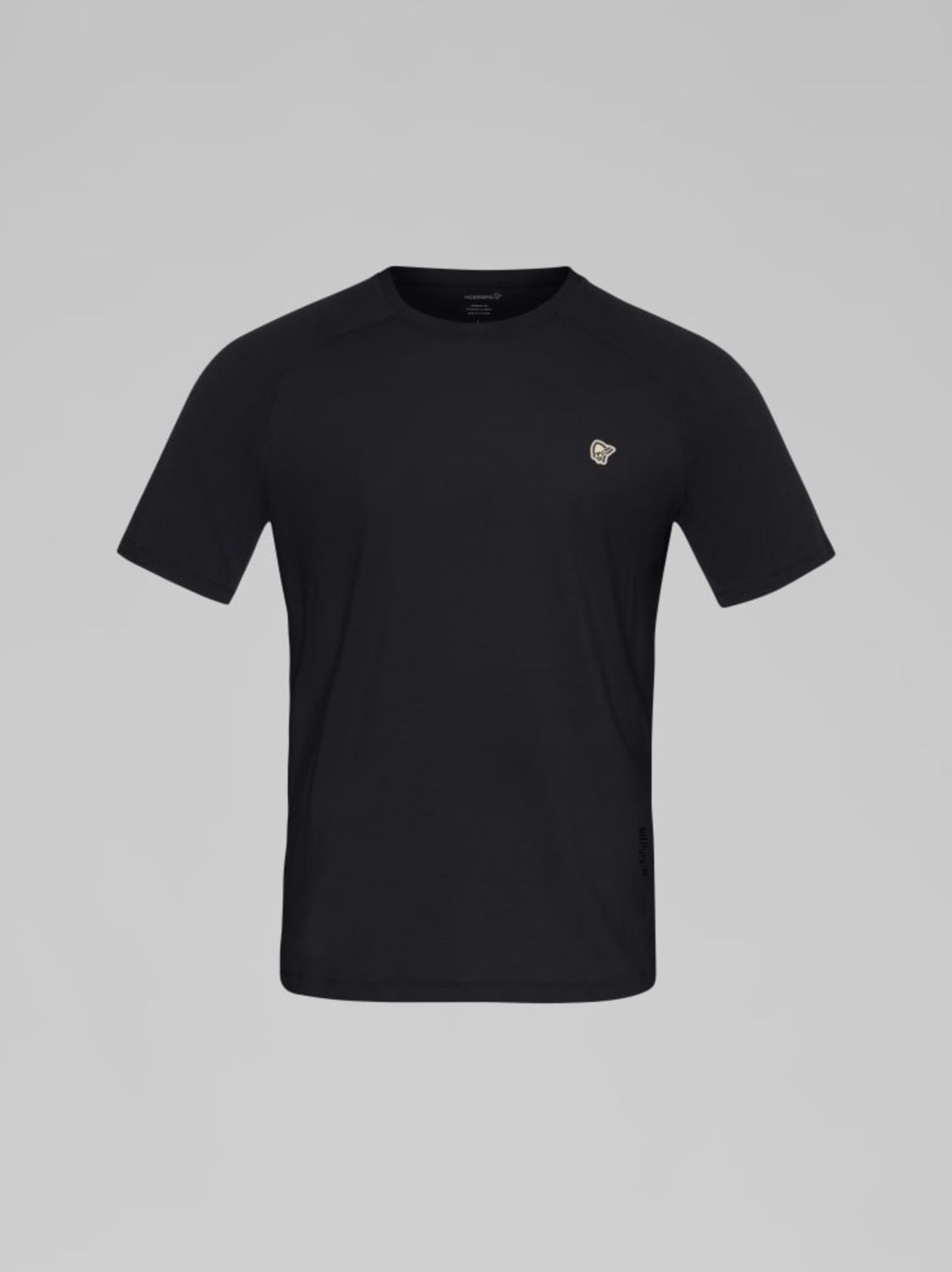 femund pureUll T-shirt, Colour: Caviar Black, Gender: mens, Size: L