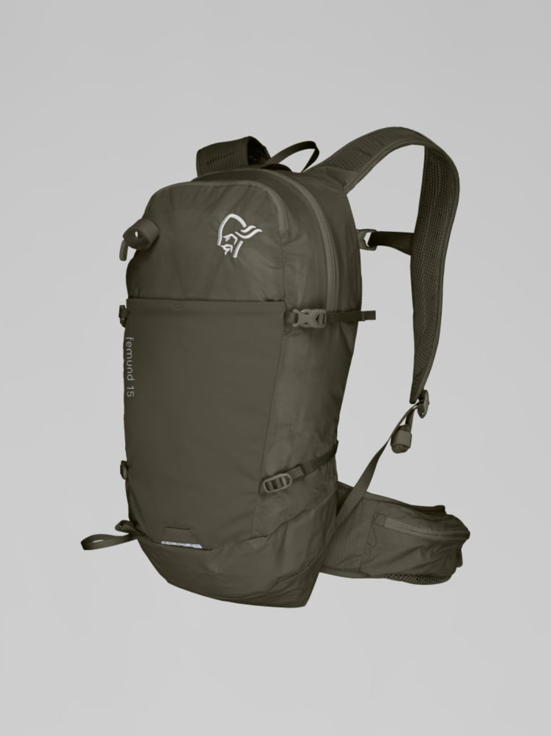 femund econyl70 15L Pack, Colour: Olive Night, Gender: unisex, Size: ONE SIZE